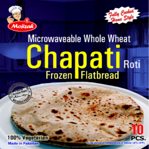 Mojizah Laziz Microwaveable Chapati, 10 Pcs